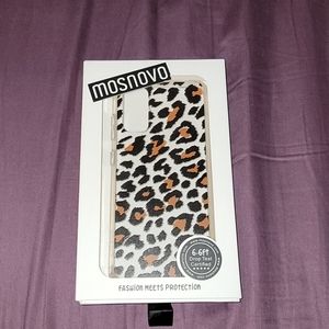 Samsung Galaxy s20 cheetah print case